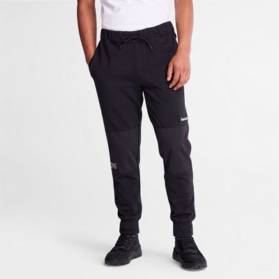 Pánské Kalhoty Timberland Tonal Knee Tracksuit Bottoms Černé | TI26197-417
