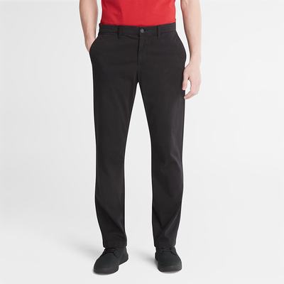 Pánské Kalhoty Timberland Ultrastretch Chino Trousers with Anti-Odour Treatment Černé | TI34872-491
