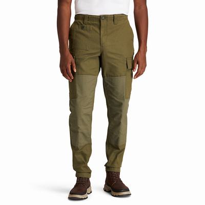 Pánské Kalhoty Timberland Utility Cargo Tmavě Zelene | TI21438-809