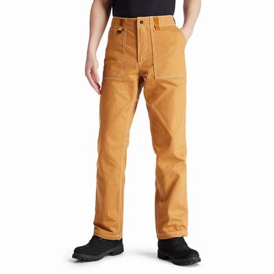 Pánské Kalhoty Timberland Workwear Žluté | TI94618-372