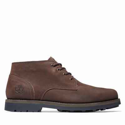 Pánské Kotníkové Boty Timberland Alden Brook Waterproof Chukka Tmavě Hnědé | TI38570-462