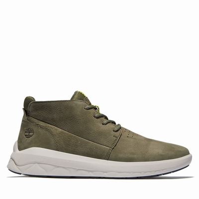 Pánské Kotníkové Boty Timberland Bradstreet Ultra Chukka Tmavě Zelene | TI12694-912