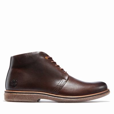 Pánské Kotníkové Boty Timberland City Groove Chukka Tmavě Hnědé | TI60428-489