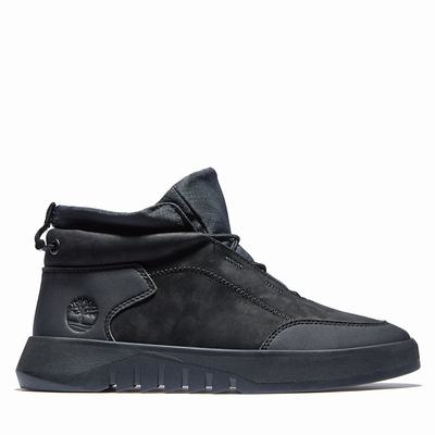 Pánské Kotníkové Boty Timberland Supaway Leather Chukka Černé | TI93426-830