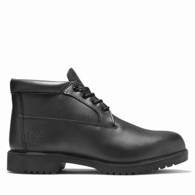Pánské Kotníkové Boty Timberland TBL® 1973 Newman Waterproof Chukka Černé | TI42015-850