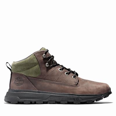 Pánské Kotníkové Boty Timberland Treeline Chukka Tmavě Hnědé | TI28439-149