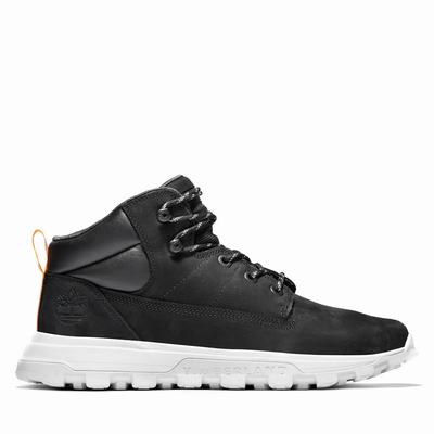 Pánské Kotníkové Boty Timberland Treeline Chukka Černé | TI30582-687