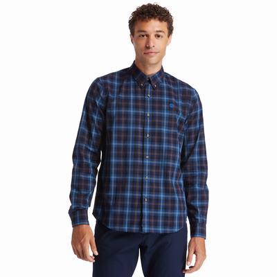 Pánské Košile Timberland Eastham River Tartan Blankyt | TI04278-407