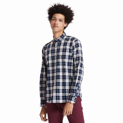 Pánské Košile Timberland Eastham River Tartan Béžový | TI09624-063