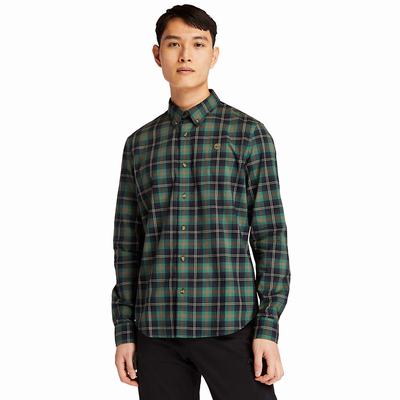 Pánské Košile Timberland Eastham River Tartan Zelene | TI10259-326