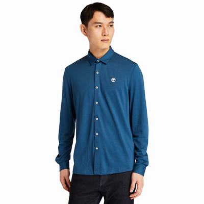 Pánské Košile Timberland Eco-ready Blankyt | TI65032-627