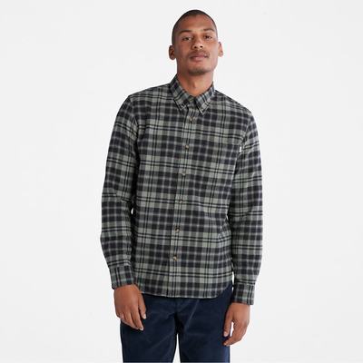 Pánské Košile Timberland Flannel Checked Zelene | TI58302-926