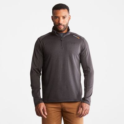Pánské Košile Timberland PRO® Understory Quarter-Zip Fleece Tmavě Šedé | TI64195-940