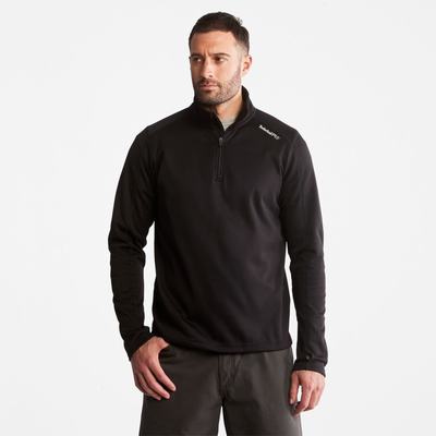 Pánské Košile Timberland PRO® Understory Quarter-Zip Fleece Černé | TI78054-184