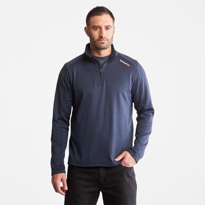 Pánské Košile Timberland PRO® Understory Quarter-Zip Fleece Tmavě Blankyt | TI93457-407