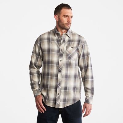 Pánské Košile Timberland PRO® Woodfort Midweight Flannel Pracovní Šedé | TI95834-591
