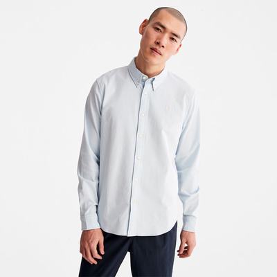 Pánské Košile Timberland Pleasant River Slim Oxford Světle Blankyt | TI32758-046