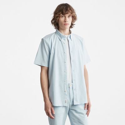 Pánské Košile Timberland Pleasant River Oxford Světle Blankyt | TI53981-516