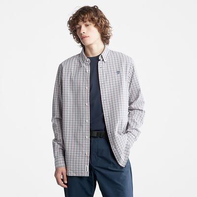 Pánské Košile Timberland Seersucker Gingham Fialové | TI43805-984