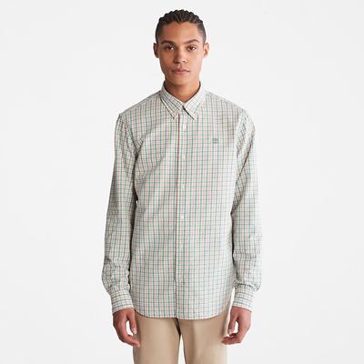Pánské Košile Timberland Seersucker Gingham Světle Růžové | TI74581-759