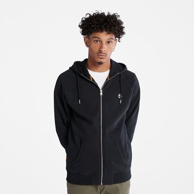 Pánské Mikiny S Kapucí Timberland Exeter River Zip Černé | TI12598-271