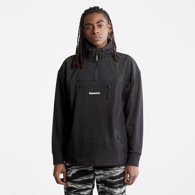 Pánské Mikiny S Kapucí Timberland Hybridní Černé | TI30867-841