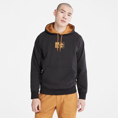 Pánské Mikiny S Kapucí Timberland Nature Needs Heroes™ Černé | TI57013-789