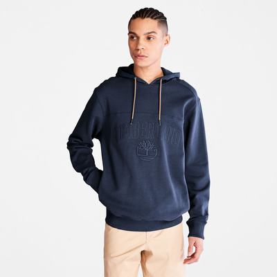 Pánské Mikiny S Kapucí Timberland Outdoor Heritage EK+ Graphic Tmavě Blankyt | TI62784-746
