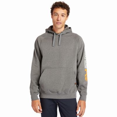 Pánské Mikiny S Kapucí Timberland PRO® Hood Honcho Sport Tmavě Šedé | TI72086-974