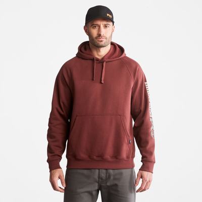 Pánské Mikiny S Kapucí Timberland PRO® Hood Honcho Sport Vínové | TI78943-341