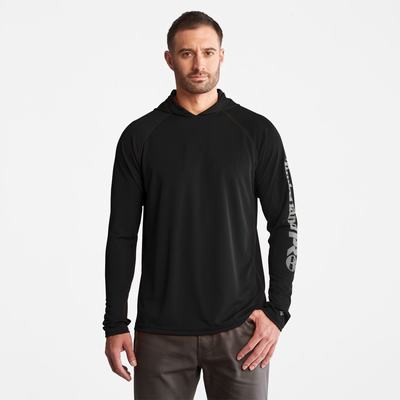 Pánské Mikiny S Kapucí Timberland PRO® Wicking Good Černé | TI47203-627