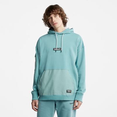 Pánské Mikiny S Kapucí Timberland Progressive Utility Mixed-Media Blankyt | TI15762-495