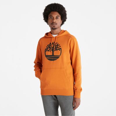 Pánské Mikiny S Kapucí Timberland Tree-Logo Oranžové | TI67320-904