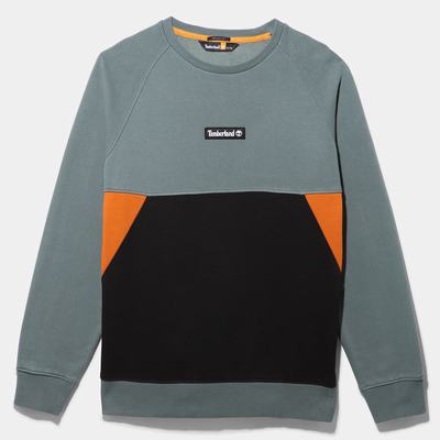 Pánské Mikiny Timberland Cut-and-sew Zelene | TI64021-928