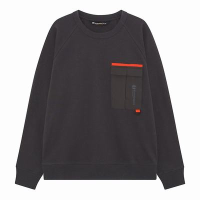 Pánské Mikiny Timberland Earthkeepers® by Raeburn All Gender Pocket Tmavě Šedé | TI21963-781