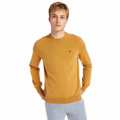 Pánské Mikiny Timberland Garment-Dyed Žluté | TI47093-148