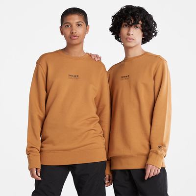 Pánské Mikiny Timberland Luxe Pohodlí Essentials Raglan Refibra™ Světle Hnědé | TI26987-492