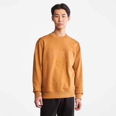 Pánské Mikiny Timberland Outdoor Heritage EK+ Crewneck Hnědé | TI31296-290