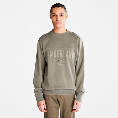 Pánské Mikiny Timberland Outdoor Heritage EK+ Graphic Světle Šedé | TI79023-982