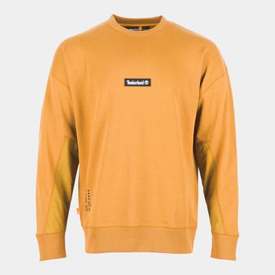 Pánské Mikiny Timberland Reinforced-elbow Světle Hnědé | TI91674-648