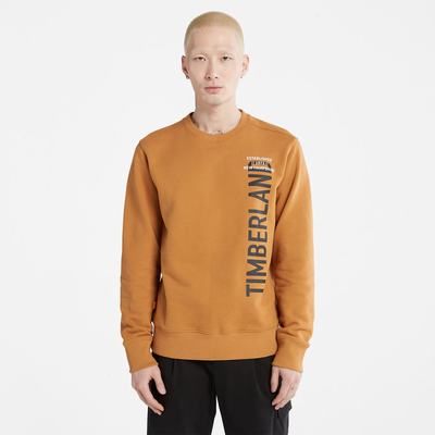 Pánské Mikiny Timberland Side-Logo Světle Hnědé | TI96520-218