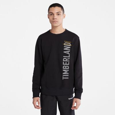 Pánské Mikiny Timberland Side-Logo Černé | TI03416-716