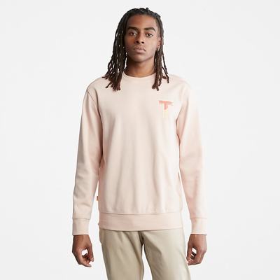 Pánské Mikiny Timberland Sweatshirt with TimberFresh™ Technologie Růžové | TI09128-587