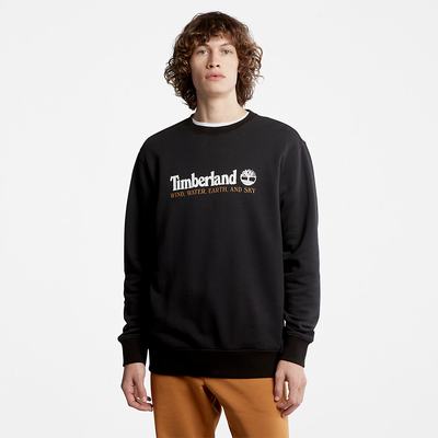 Pánské Mikiny Timberland Vítr, Vody, Earth and Sky™ Černé | TI73865-481
