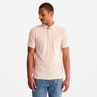 Pánské Polo Triko Timberland Baboosic Brook Oxford Polo Světle Růžové | TI23409-387