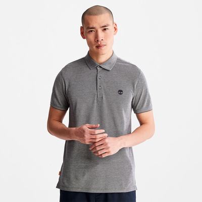 Pánské Polo Triko Timberland Baboosic Brook Tmavě Blankyt | TI32780-163