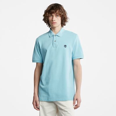 Pánské Polo Triko Timberland Millers River Pique Světle Blankyt | TI20863-562