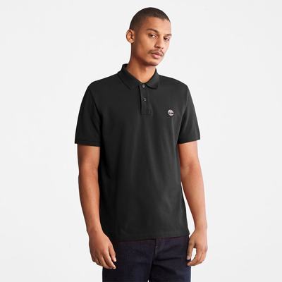 Pánské Polo Triko Timberland Millers River Pique Černé | TI75063-089