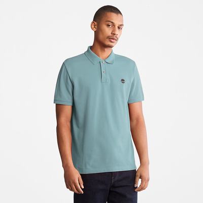 Pánské Polo Triko Timberland Millers River Pique Světle Zelene | TI79516-436