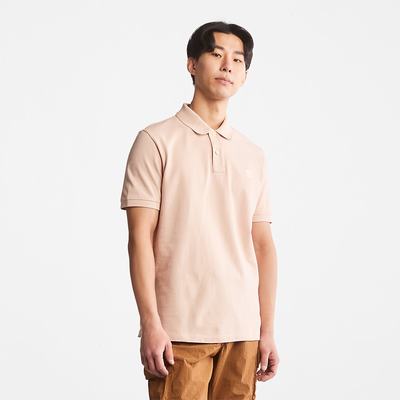 Pánské Polo Triko Timberland Millers River Pique Světle Růžové | TI87420-052
